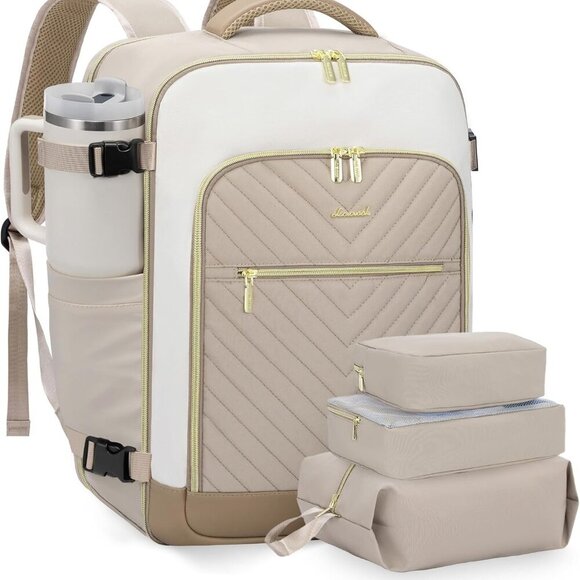 Large Travel Backpack for Women, TSA Carry on Backpack for Airplanes, 40L Person - Picture 1 of 9